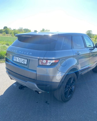 Land Rover Range Rover Evoque cena 76900 przebieg: 126000, rok produkcji 2015 z Tuliszków małe 79